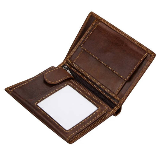 Portefeuille homme en cuir véritable