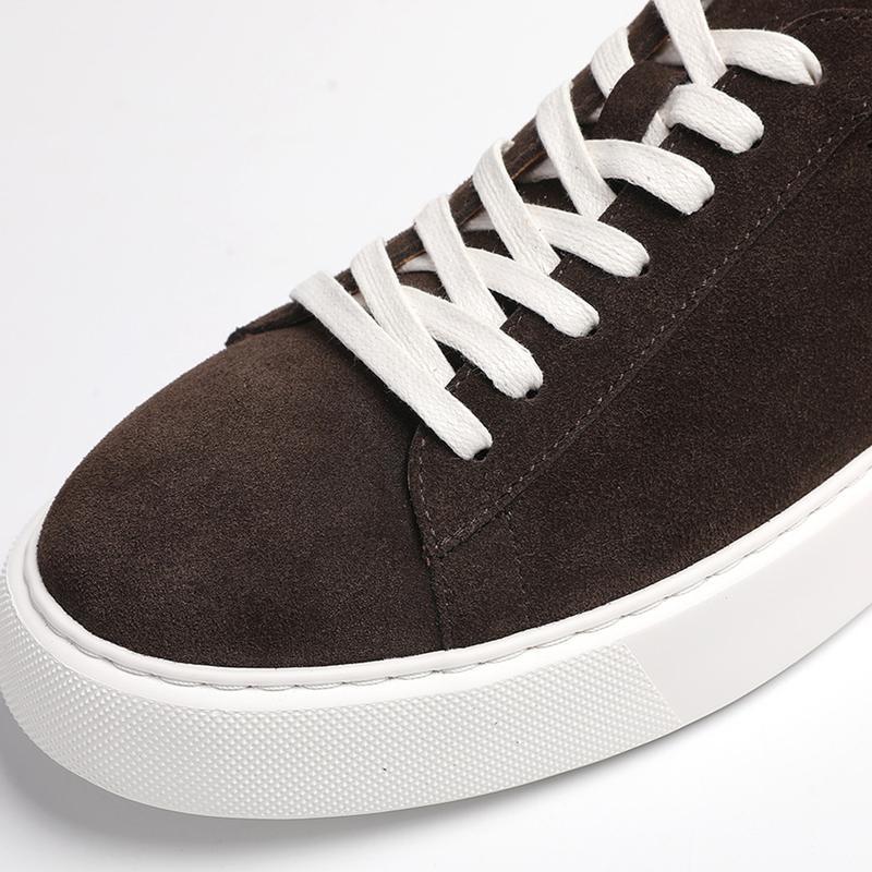 Baskets en cuir suédé pour homme