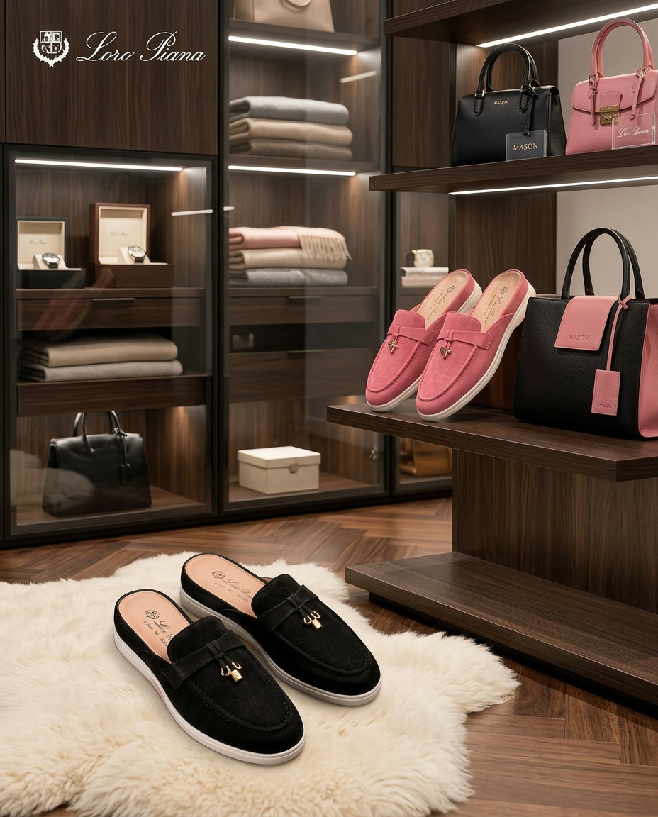 Loro piana en cuir véritable